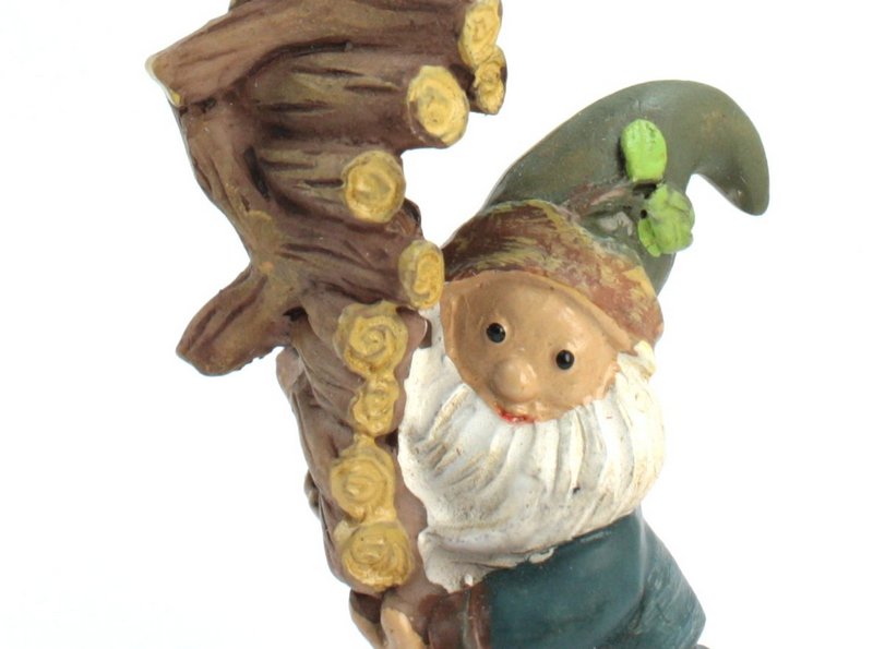 Forest Gnome Elf - Firewood Gathering - 2"  - 207-6087