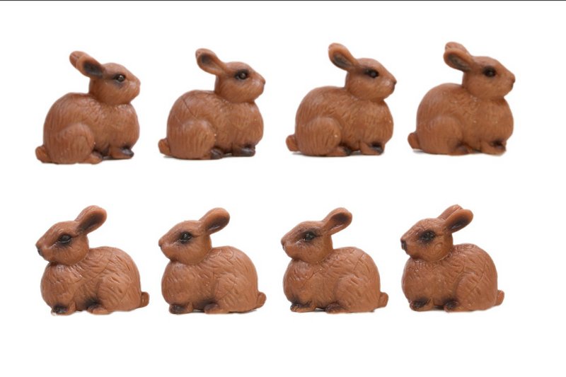 Rabbits - Realistic Bunnies - Set of 4 - 234-5422