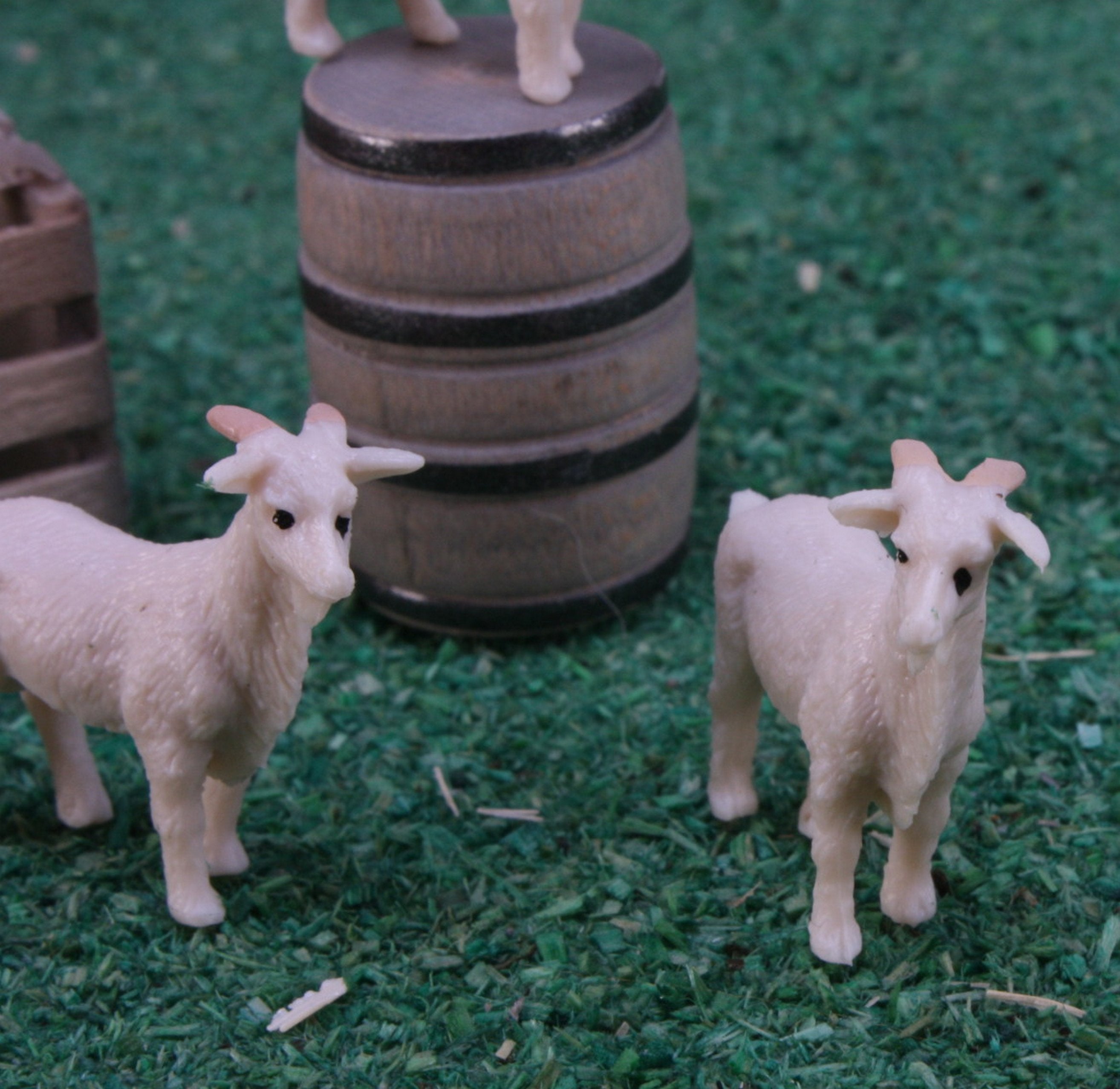 Goats - Mini Farm Animals - Set of 4 - Detailed - 235-0622