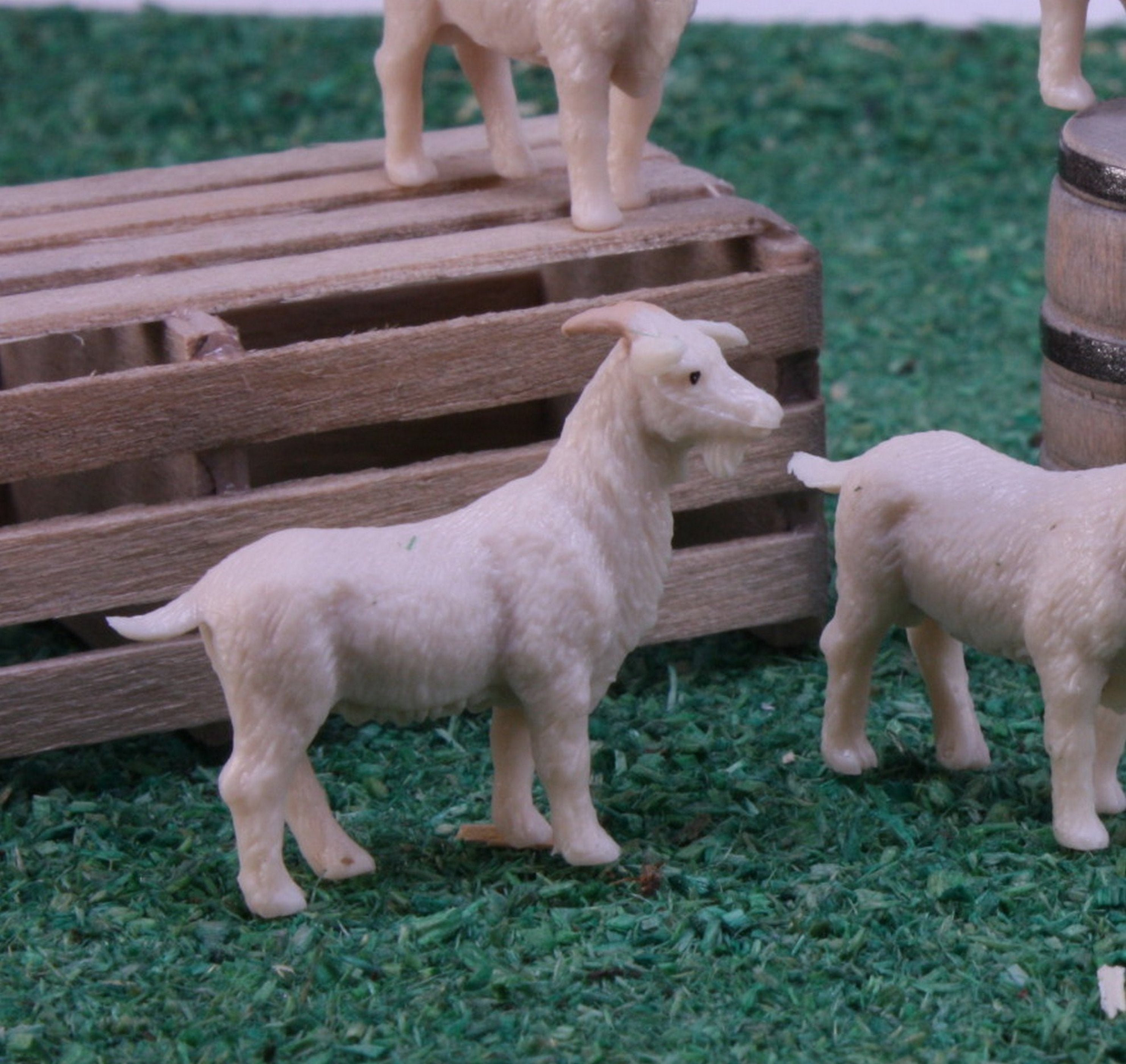 Goats - Mini Farm Animals - Set of 4 - Detailed - 235-0622