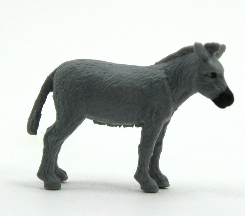 Donkeys  -  Set of 4 - 1" Tall - 235-2522