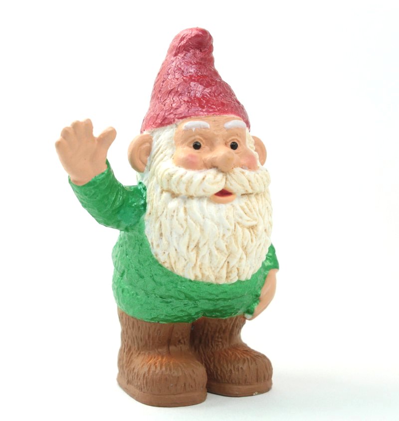 Gnome - 2.5" Green Waving - 268-2429-Green