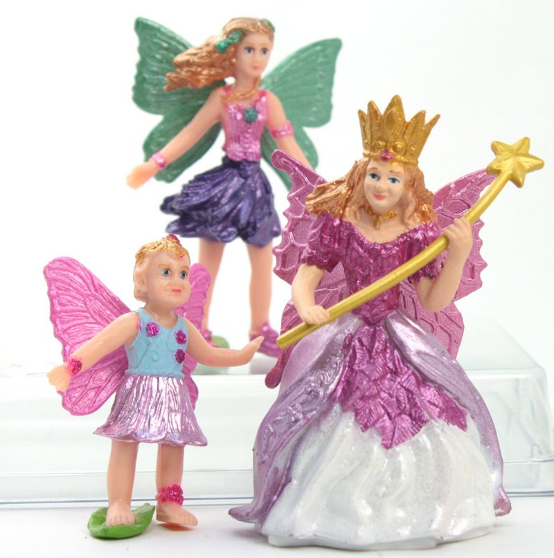 Fairy Set -  Set of 6  - 2" Tall - 268-9804