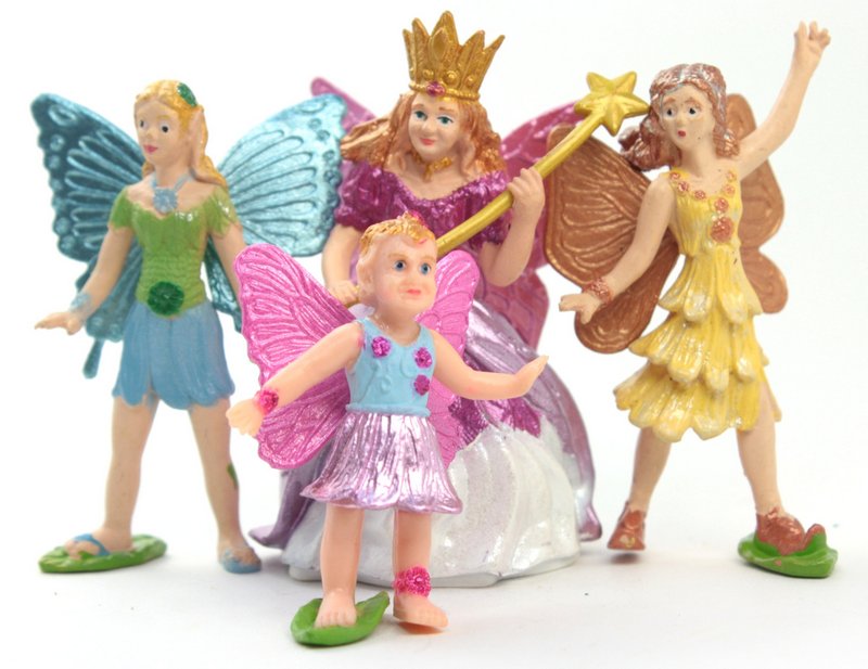 Fairy Set -  Set of 6  - 2" Tall - 268-9804