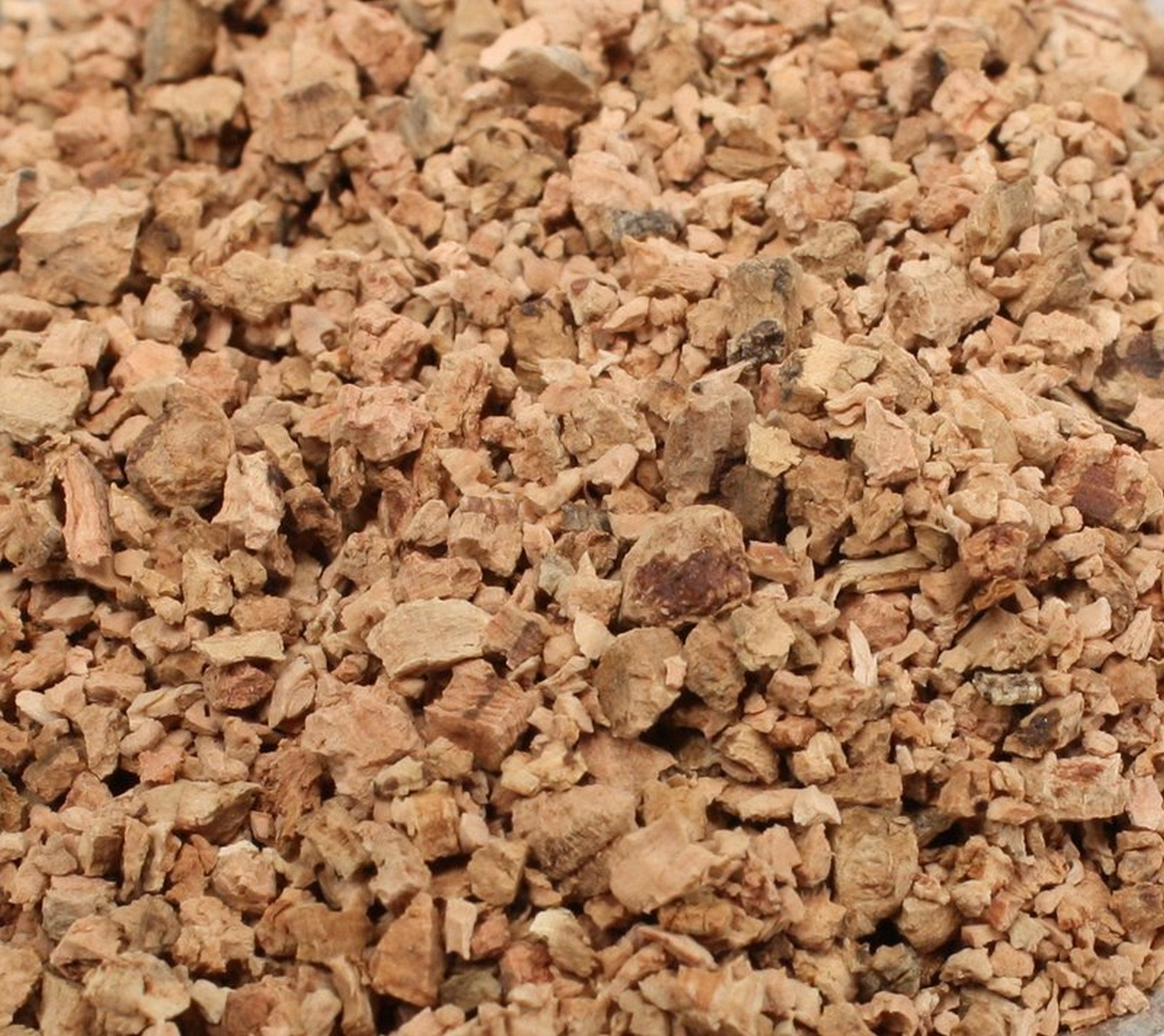 Brown (Tan) Cork Chips - 1oz ZipBag - Model Scenery - 311-0054