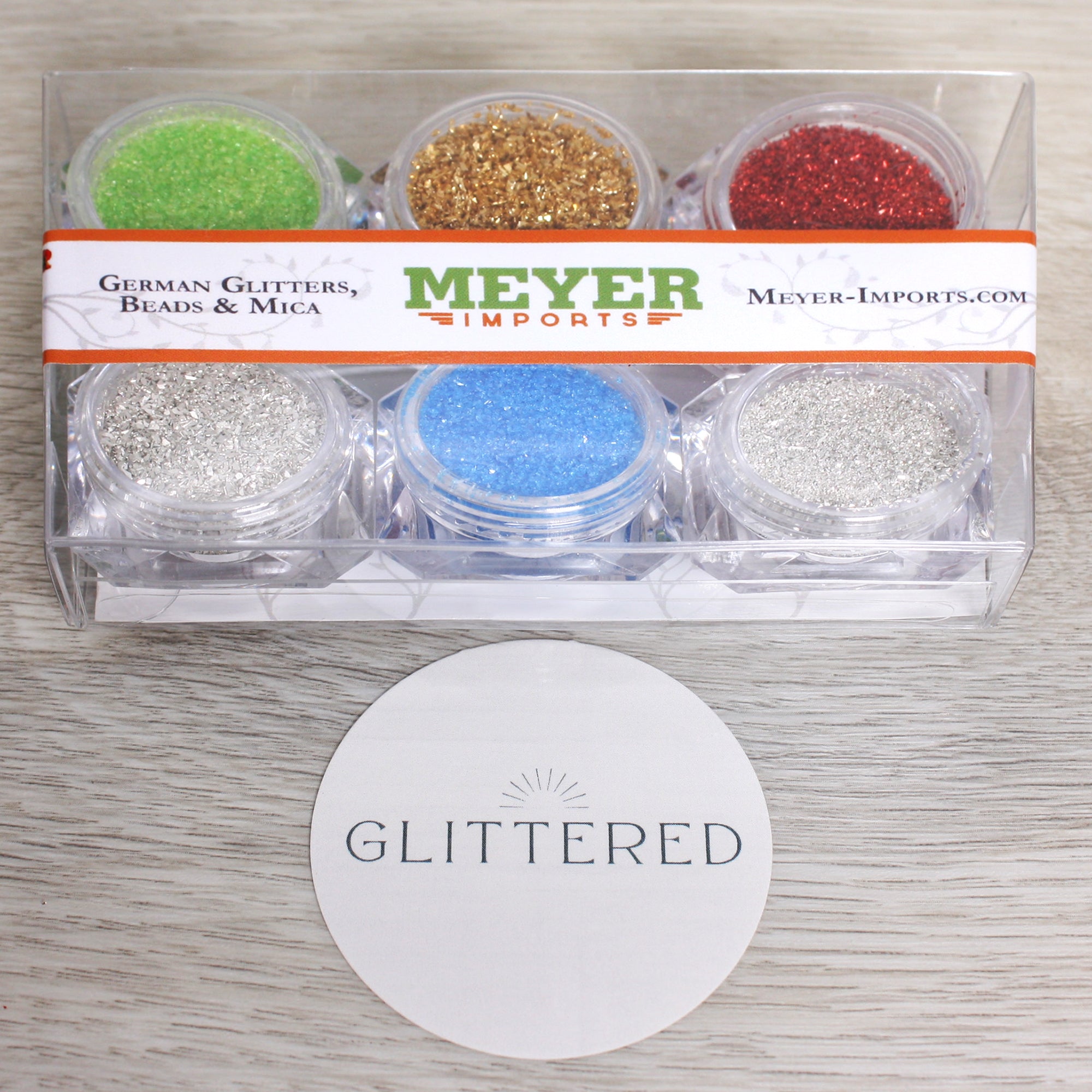 Glitter Sampler - 6 Color Set