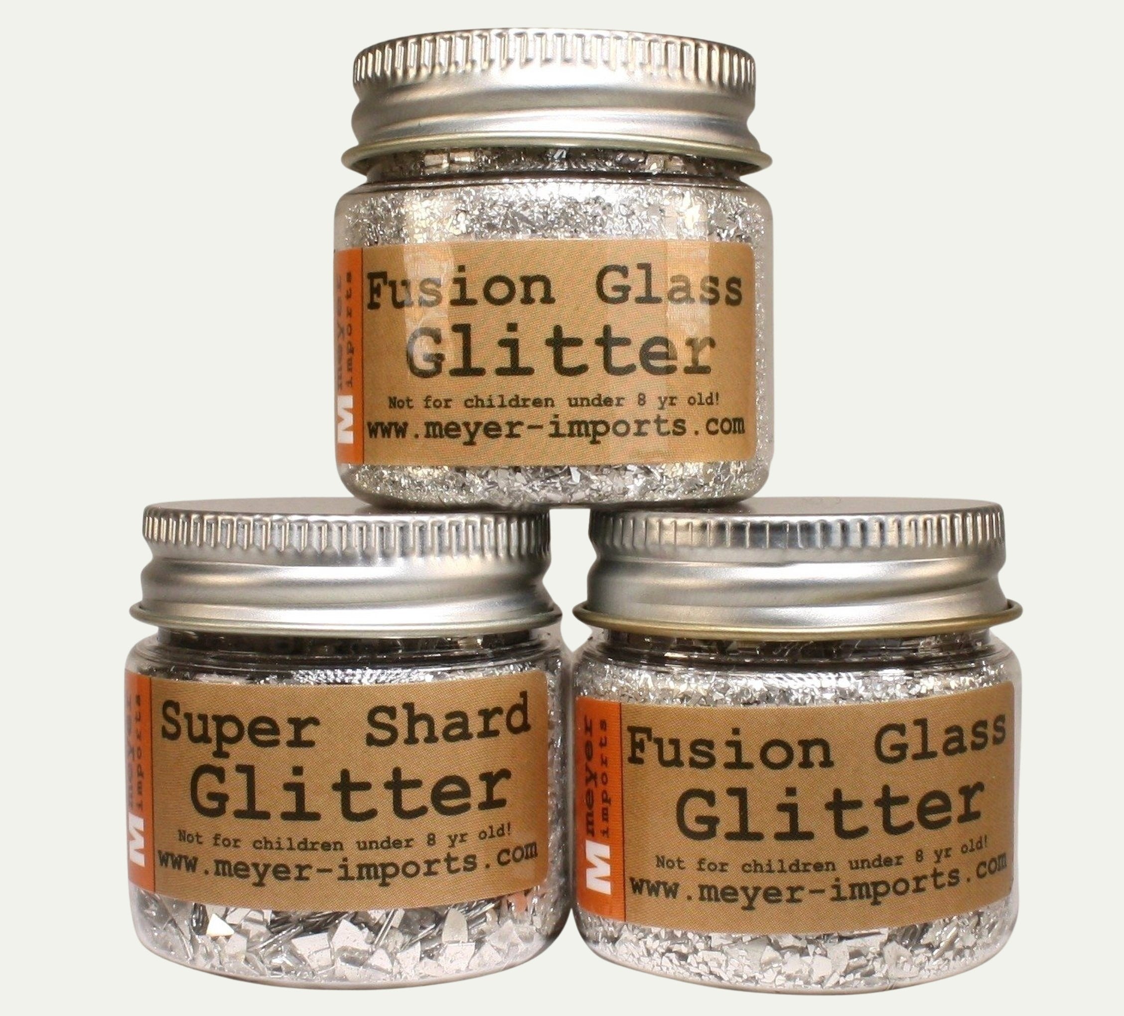 Silver Fusion and Shards - 3 Jars - 311-0901