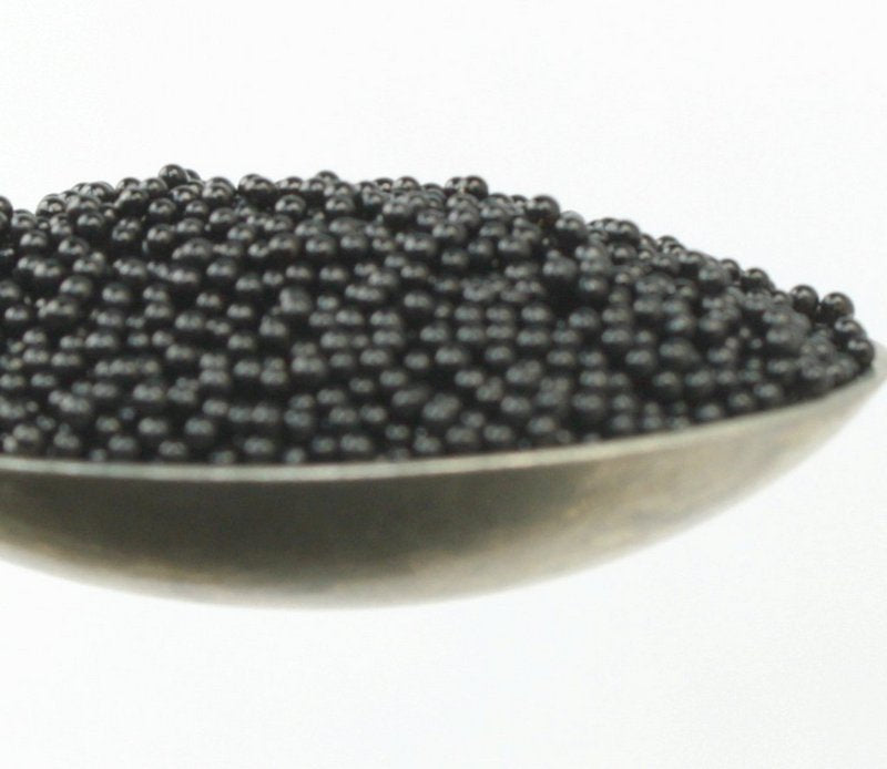 Black - Glass Deco Beads (311-3001)