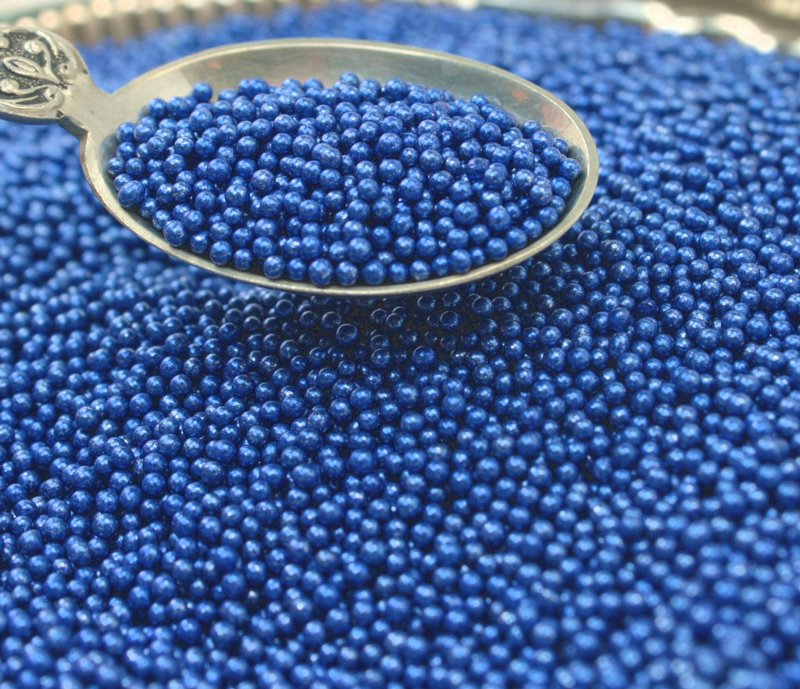 Blue - Glass Deco Beads (311-3002)