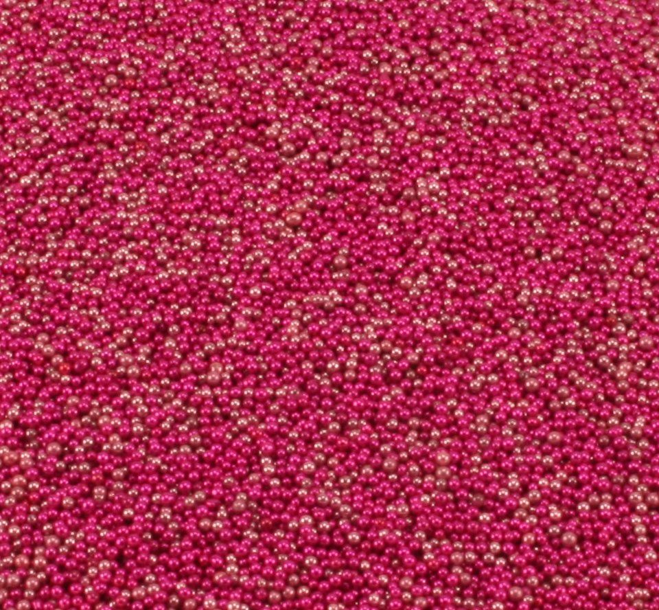 Fuchsia - Glass Deco Beads (311-3007)