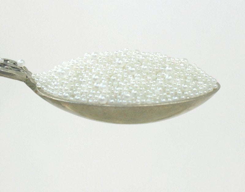 Pearl White - Glass Beads (311-3016)