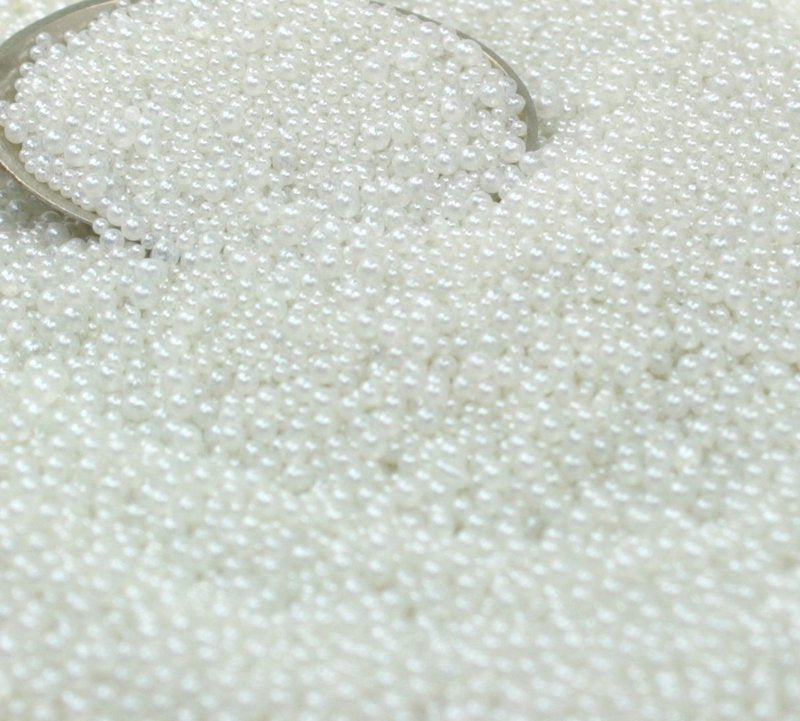 Pearl White - Glass Beads (311-3016)