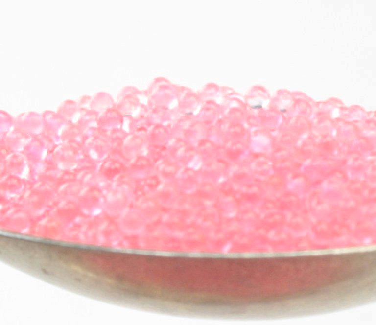 Clear Pink - Glass Beads (311-3018)