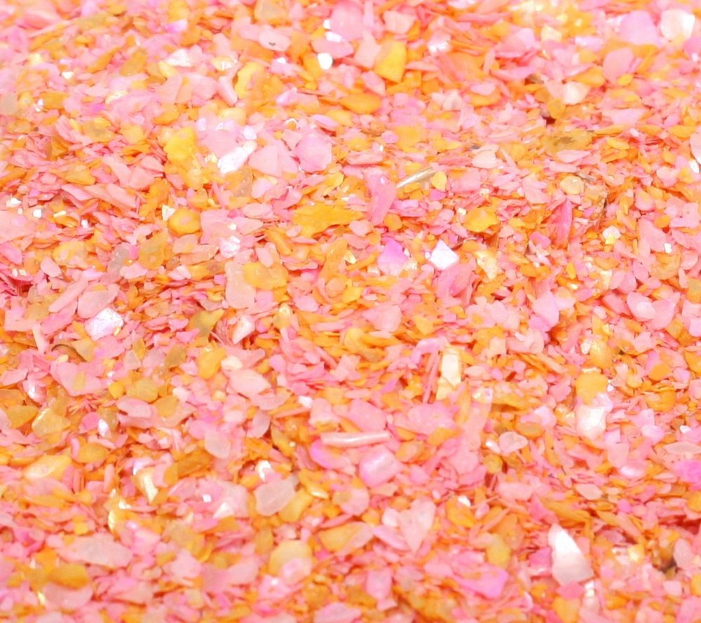 Orange Shells- Acrylic Flakes - 311-3050