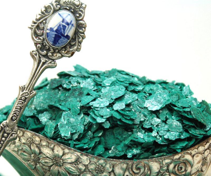 Green - Turquoise - Natural Mica - 311-4322