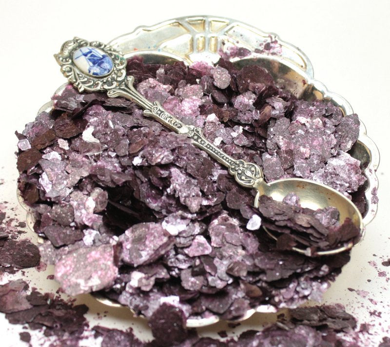 Purple Amethyst - Natural Mica Flakes - 311-4324