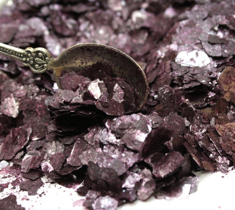 Purple Amethyst - Natural Mica Flakes - 311-4324