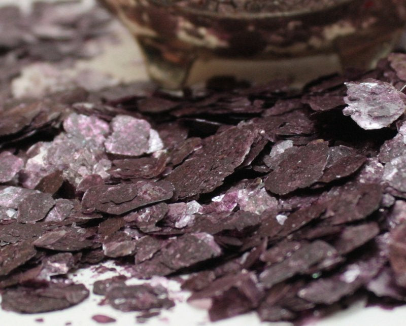 Purple Amethyst - Natural Mica Flakes - 311-4324