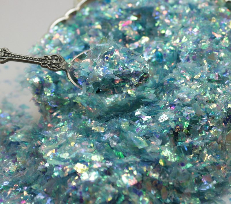 Blue Flitter - Iridescent Ice Flakes - 311-4341