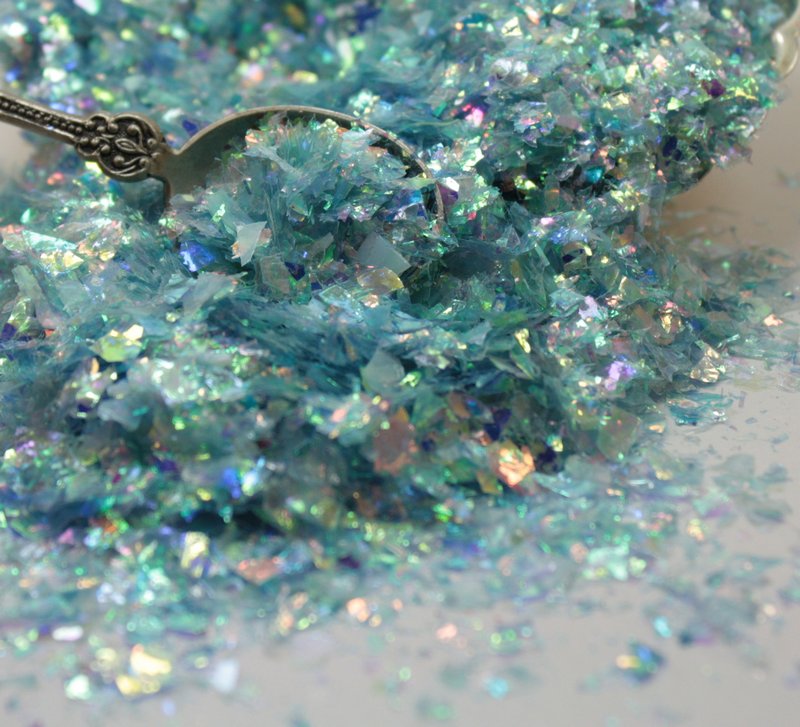 Blue Flitter - Iridescent Ice Flakes - 311-4341