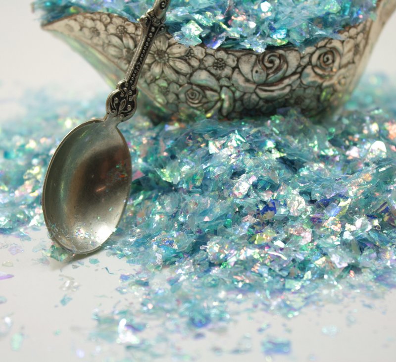 Blue Flitter - Iridescent Ice Flakes - 311-4341