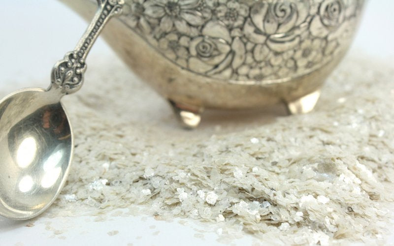 Cream White -  Natural Mica Flakes - 311-4347