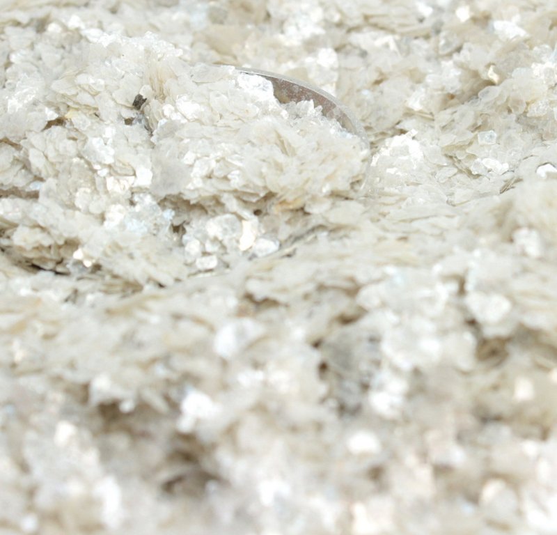 Cream White -  Natural Mica Flakes - 311-4347