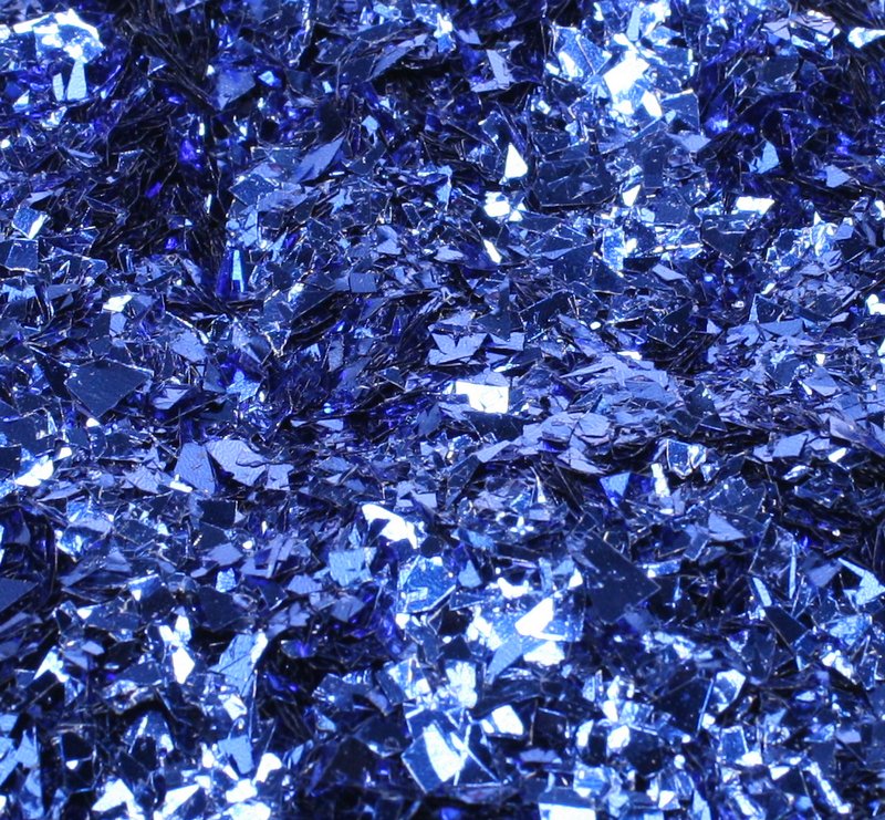 Blue (Dark) Iridescent Ice Flakes - 311-4349