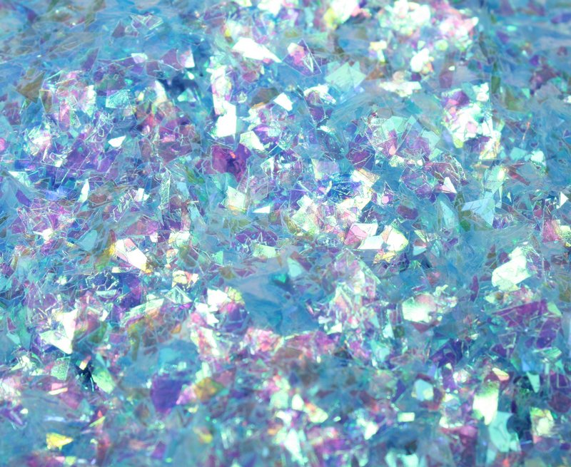 Blue (Light) Iridescent Ice Flakes - 311-4351