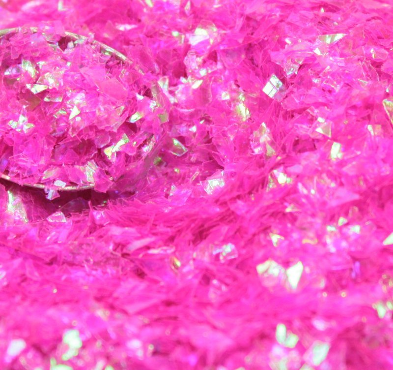 Pink - Iridescent Ice Flakes - 311-4353