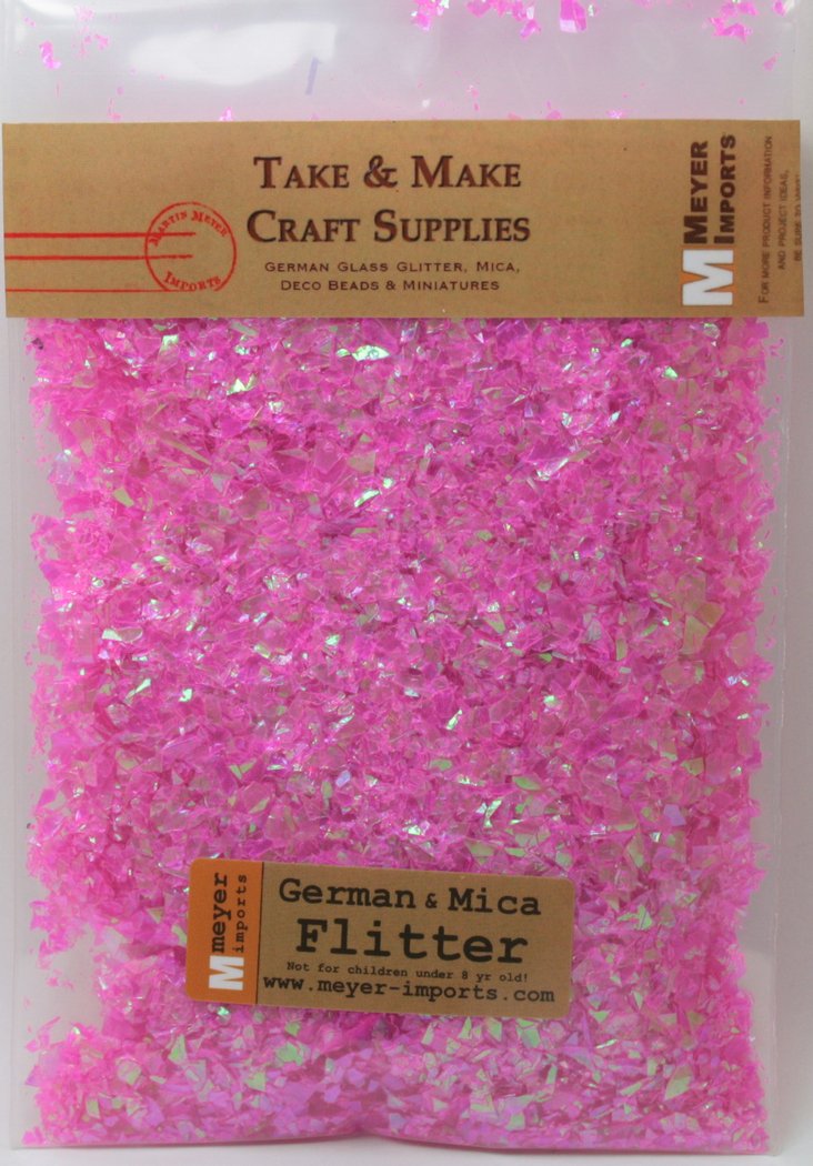 Pink - Iridescent Ice Flakes - 311-4353