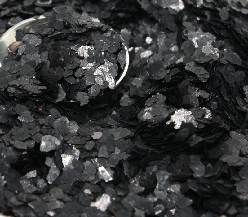 Black Flakes - Natural Mica - #311-4395