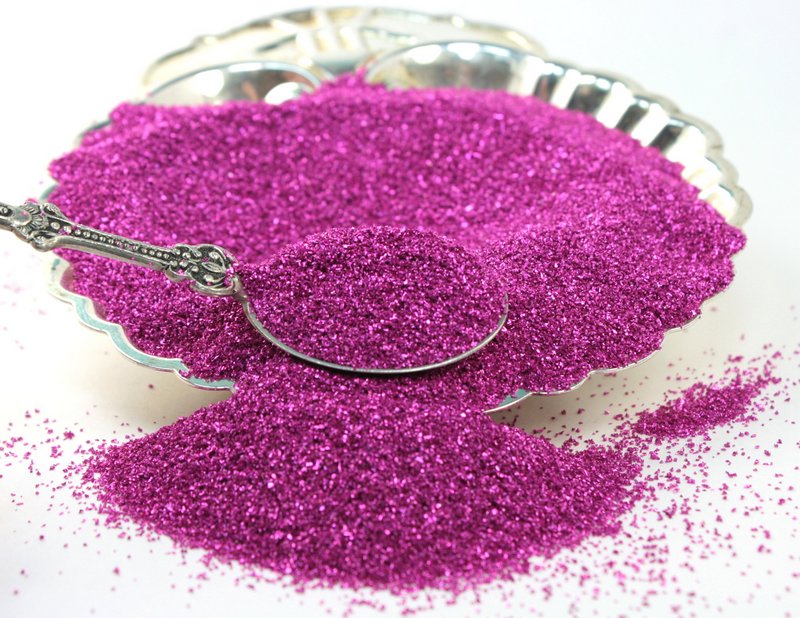 Fuchsia Glass Glitter - 311-9-006