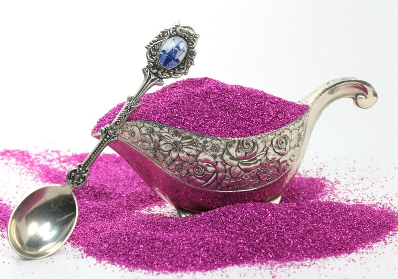 Fuchsia Glass Glitter - 311-9-006