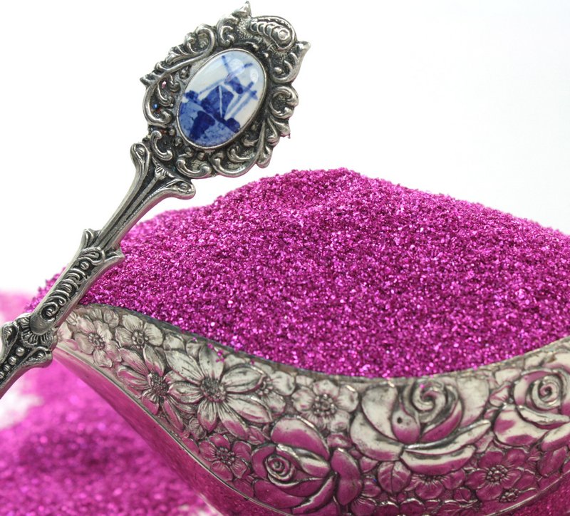 Fuchsia Glass Glitter - 311-9-006