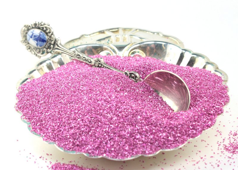 Rose  - Old Rose - Glass Glitter - 311-9-016