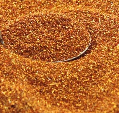 Orange - Dark Orange - Glass Glitter - 311-9-113