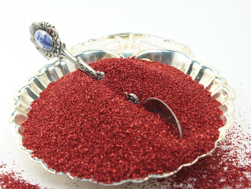 Red (Dark) - Glass Glitter - 311-9-122