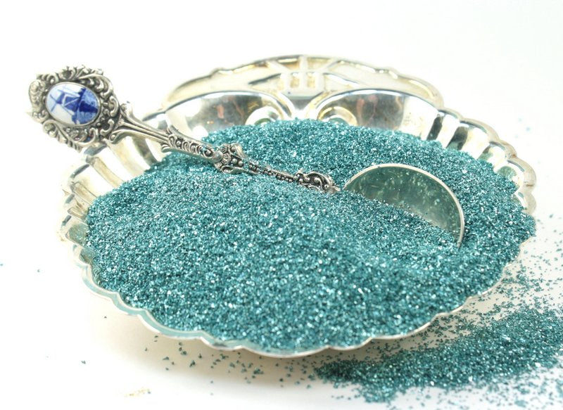 Blue,  Light Blue - Glass Glitter - 311-9-291