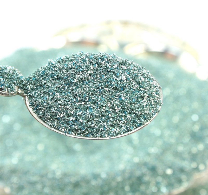 Blue,  Pale Blue - Glass Glitter - 311-9-295