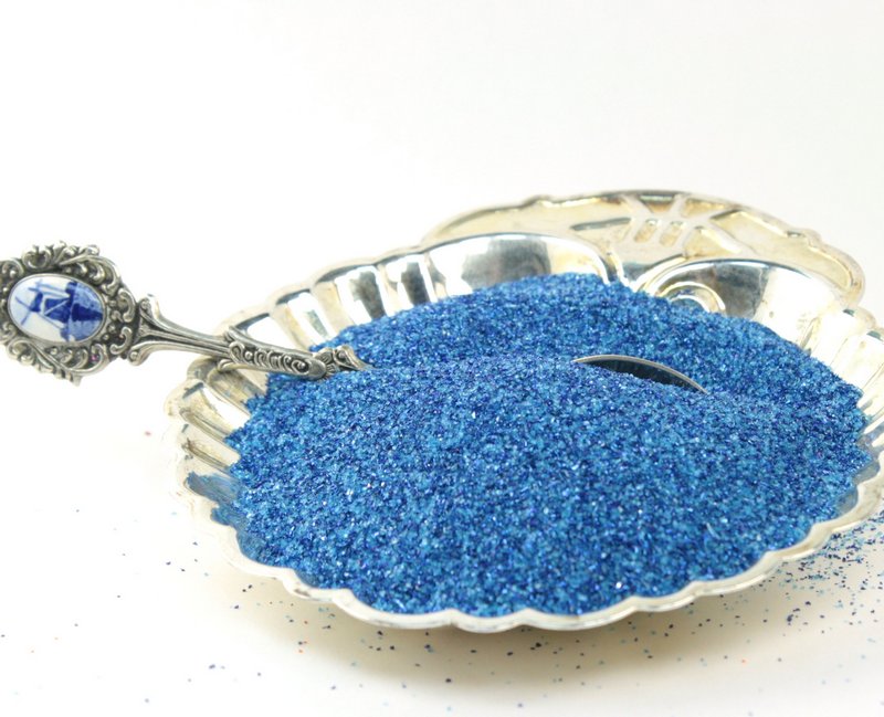 Blue - Royal Blue Glitter - 311-BD-09