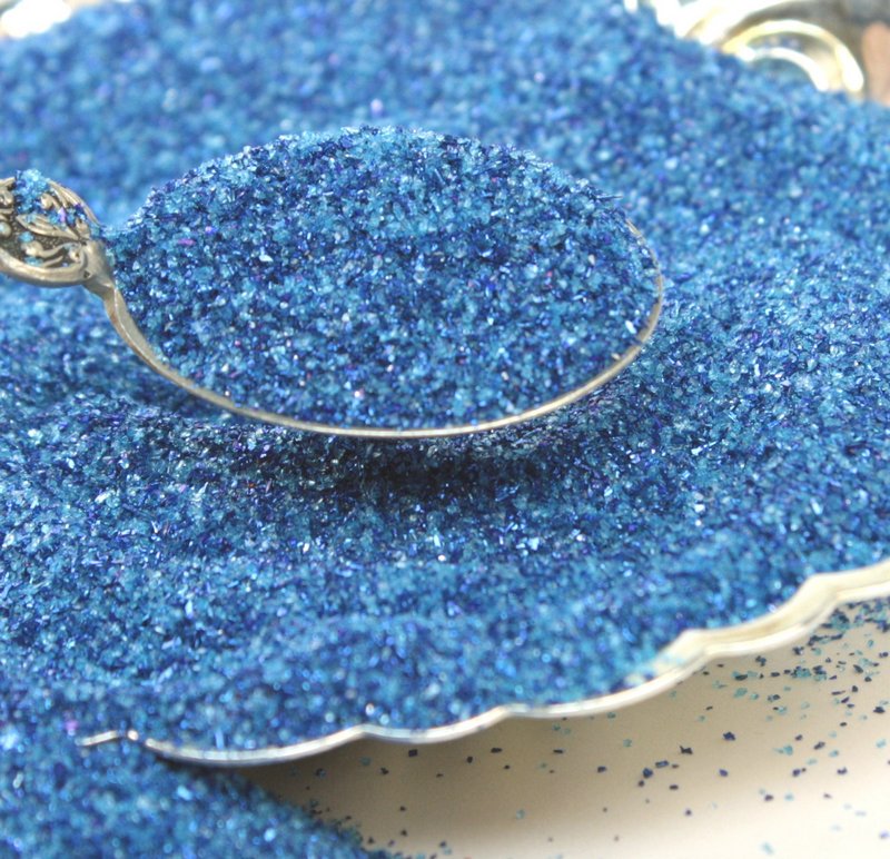 Blue - Royal Blue Glitter - 311-BD-09