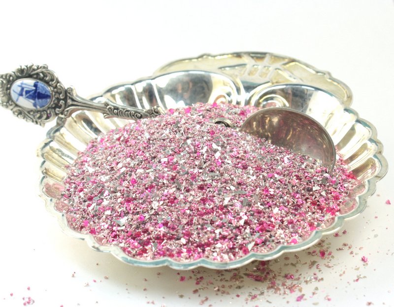 Vintage Rose Glitter - 311-BD-15