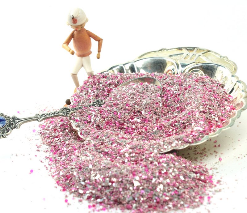 Vintage Rose Glitter - 311-BD-15