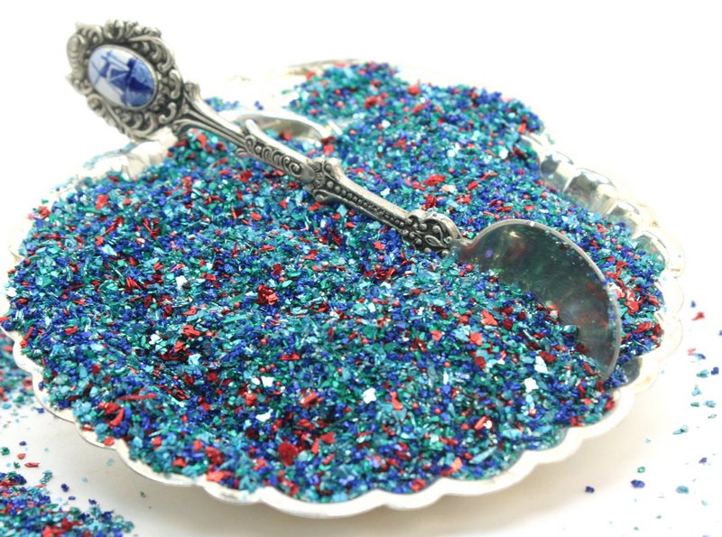 Blue Tungsten Glass Glitter - 311-BD-33