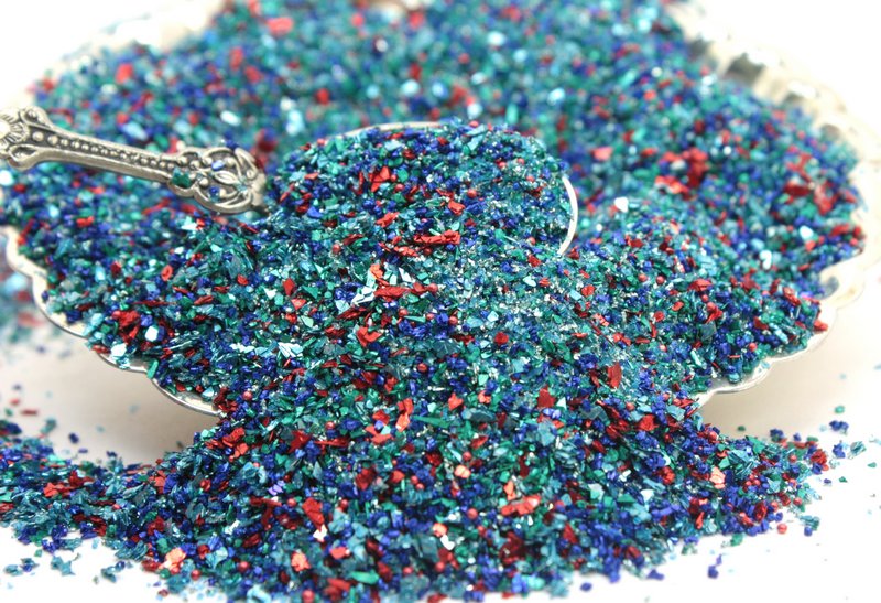 Blue Tungsten Glass Glitter - 311-BD-33