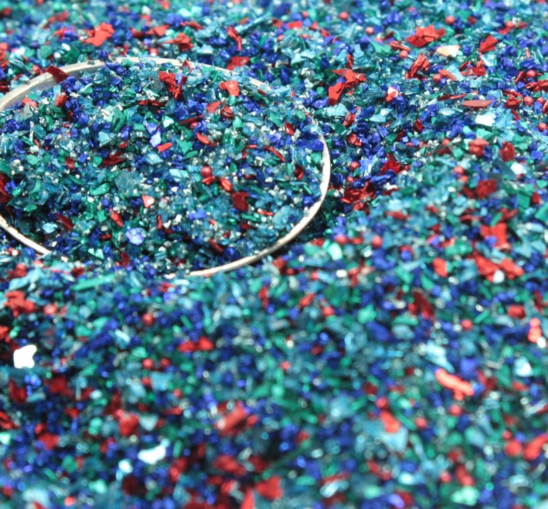 Blue Tungsten Glass Glitter - 311-BD-33