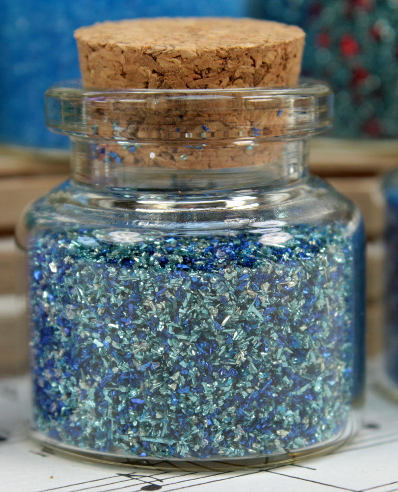 Blue Set of Corked Jars - 311-M-0602