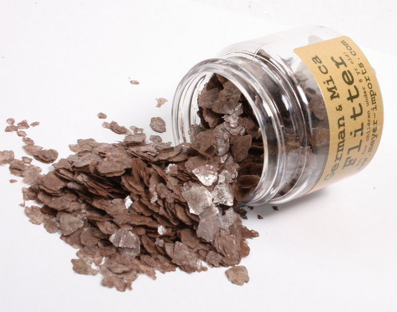 * Bright Red, Slate Gray, Nutmeg Brown Mica Flakes - 311-M-0704