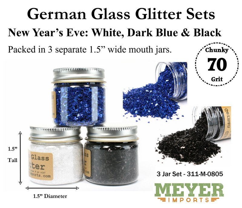 Holiday Glitters - New Years - 70 Grit Chunky - 311-M-0805